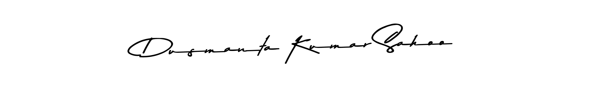 Create a beautiful signature design for name Dusmanta Kumar Sahoo. With this signature (Asem Kandis PERSONAL USE) fonts, you can make a handwritten signature for free. Dusmanta Kumar Sahoo signature style 9 images and pictures png