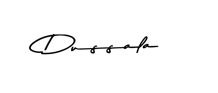 How to make Dussala name signature. Use Asem Kandis PERSONAL USE style for creating short signs online. This is the latest handwritten sign. Dussala signature style 9 images and pictures png