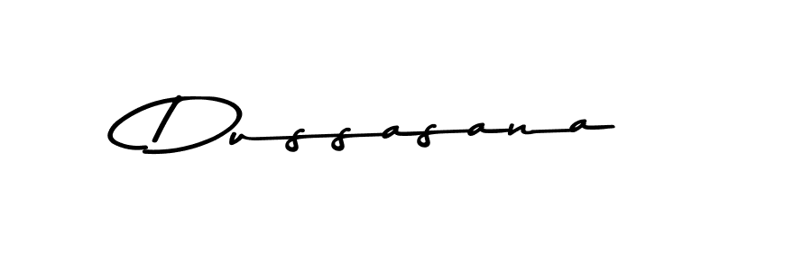 Design your own signature with our free online signature maker. With this signature software, you can create a handwritten (Asem Kandis PERSONAL USE) signature for name Dussasana. Dussasana signature style 9 images and pictures png
