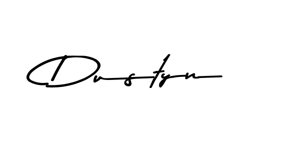 Design your own signature with our free online signature maker. With this signature software, you can create a handwritten (Asem Kandis PERSONAL USE) signature for name Dustyn. Dustyn signature style 9 images and pictures png