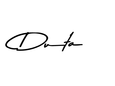 Here are the top 10 professional signature styles for the name Duta. These are the best autograph styles you can use for your name. Duta signature style 9 images and pictures png