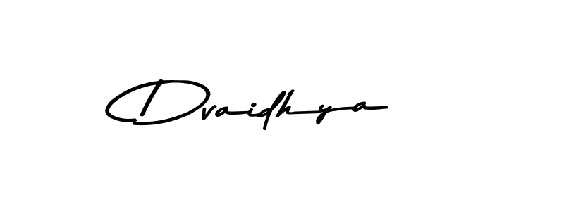 Create a beautiful signature design for name Dvaidhya. With this signature (Asem Kandis PERSONAL USE) fonts, you can make a handwritten signature for free. Dvaidhya signature style 9 images and pictures png