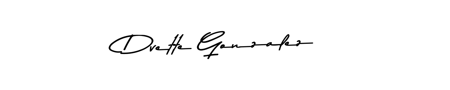 Check out images of Autograph of Dvette Gonzalez name. Actor Dvette Gonzalez Signature Style. Asem Kandis PERSONAL USE is a professional sign style online. Dvette Gonzalez signature style 9 images and pictures png