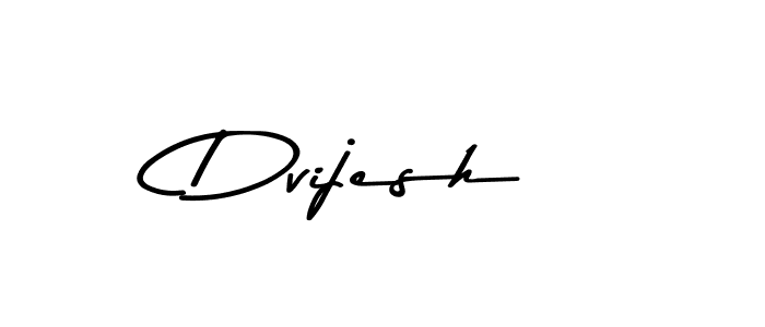 Design your own signature with our free online signature maker. With this signature software, you can create a handwritten (Asem Kandis PERSONAL USE) signature for name Dvijesh. Dvijesh signature style 9 images and pictures png
