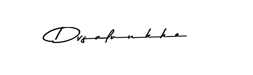 Also You can easily find your signature by using the search form. We will create Dvsalunkhe name handwritten signature images for you free of cost using Asem Kandis PERSONAL USE sign style. Dvsalunkhe signature style 9 images and pictures png