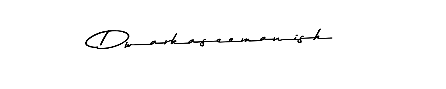 Asem Kandis PERSONAL USE is a professional signature style that is perfect for those who want to add a touch of class to their signature. It is also a great choice for those who want to make their signature more unique. Get Dwarkaseemanish name to fancy signature for free. Dwarkaseemanish signature style 9 images and pictures png