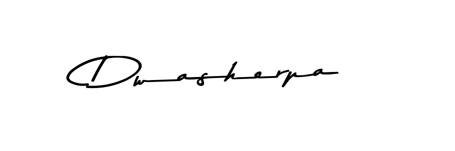 Similarly Asem Kandis PERSONAL USE is the best handwritten signature design. Signature creator online .You can use it as an online autograph creator for name Dwasherpa. Dwasherpa signature style 9 images and pictures png