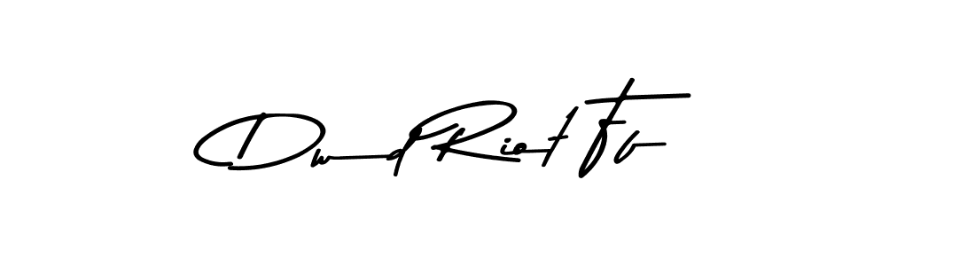 Similarly Asem Kandis PERSONAL USE is the best handwritten signature design. Signature creator online .You can use it as an online autograph creator for name Dwd Riot Ff. Dwd Riot Ff signature style 9 images and pictures png