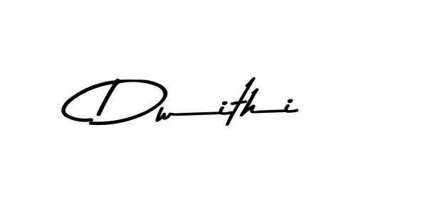 Design your own signature with our free online signature maker. With this signature software, you can create a handwritten (Asem Kandis PERSONAL USE) signature for name Dwithi. Dwithi signature style 9 images and pictures png