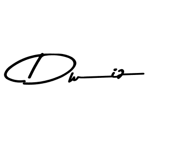 Create a beautiful signature design for name Dwiz. With this signature (Asem Kandis PERSONAL USE) fonts, you can make a handwritten signature for free. Dwiz signature style 9 images and pictures png