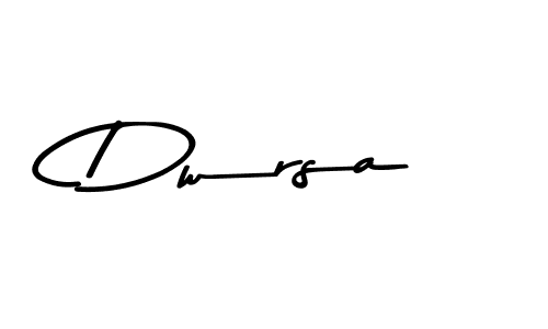 How to Draw Dwrsa signature style? Asem Kandis PERSONAL USE is a latest design signature styles for name Dwrsa. Dwrsa signature style 9 images and pictures png