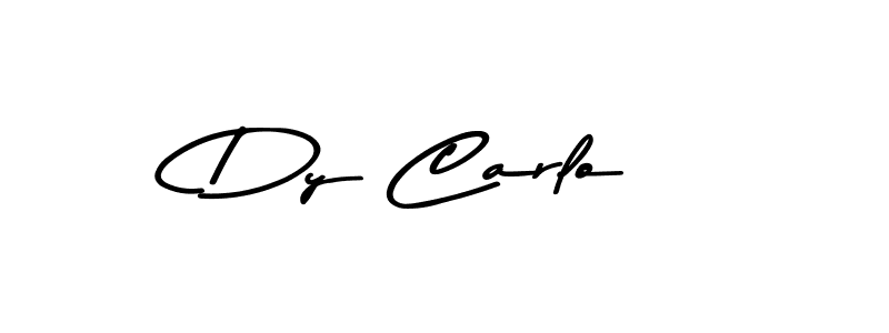 Make a beautiful signature design for name Dy Carlo. With this signature (Asem Kandis PERSONAL USE) style, you can create a handwritten signature for free. Dy Carlo signature style 9 images and pictures png