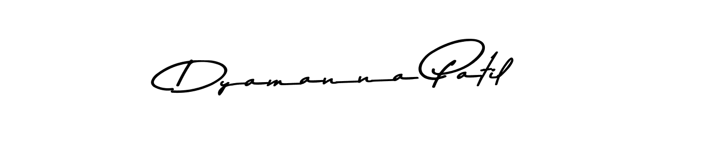 How to make Dyamanna Patil signature? Asem Kandis PERSONAL USE is a professional autograph style. Create handwritten signature for Dyamanna Patil name. Dyamanna Patil signature style 9 images and pictures png