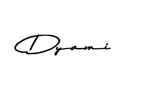 Make a short Dyami signature style. Manage your documents anywhere anytime using Asem Kandis PERSONAL USE. Create and add eSignatures, submit forms, share and send files easily. Dyami signature style 9 images and pictures png