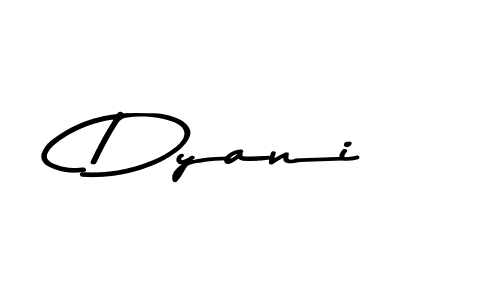Also You can easily find your signature by using the search form. We will create Dyani name handwritten signature images for you free of cost using Asem Kandis PERSONAL USE sign style. Dyani signature style 9 images and pictures png