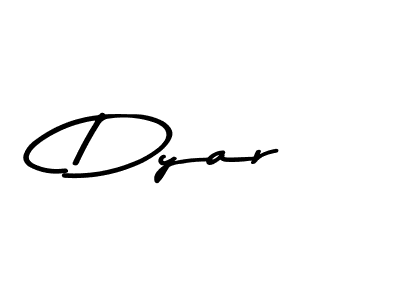 How to make Dyar signature? Asem Kandis PERSONAL USE is a professional autograph style. Create handwritten signature for Dyar name. Dyar signature style 9 images and pictures png