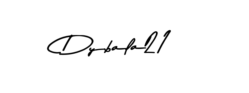 Make a beautiful signature design for name Dybala21. With this signature (Asem Kandis PERSONAL USE) style, you can create a handwritten signature for free. Dybala21 signature style 9 images and pictures png