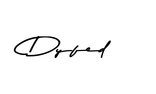 Create a beautiful signature design for name Dyfed. With this signature (Asem Kandis PERSONAL USE) fonts, you can make a handwritten signature for free. Dyfed signature style 9 images and pictures png