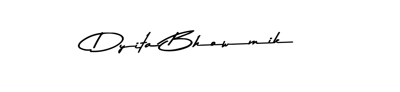 Also we have Dyita Bhowmik name is the best signature style. Create professional handwritten signature collection using Asem Kandis PERSONAL USE autograph style. Dyita Bhowmik signature style 9 images and pictures png