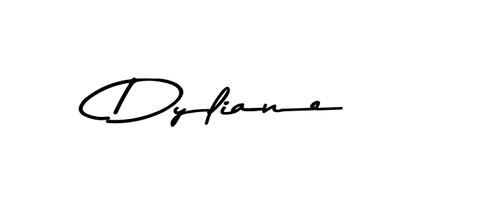 Also we have Dyliane name is the best signature style. Create professional handwritten signature collection using Asem Kandis PERSONAL USE autograph style. Dyliane signature style 9 images and pictures png