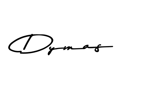 Design your own signature with our free online signature maker. With this signature software, you can create a handwritten (Asem Kandis PERSONAL USE) signature for name Dymas. Dymas signature style 9 images and pictures png