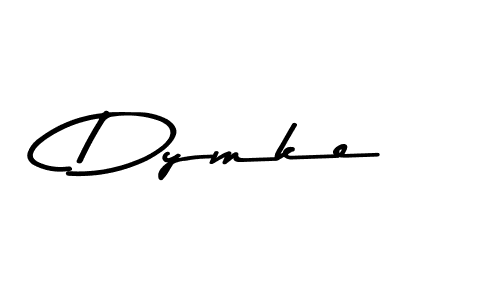 How to make Dymke signature? Asem Kandis PERSONAL USE is a professional autograph style. Create handwritten signature for Dymke name. Dymke signature style 9 images and pictures png