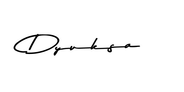 It looks lik you need a new signature style for name Dyuksa. Design unique handwritten (Asem Kandis PERSONAL USE) signature with our free signature maker in just a few clicks. Dyuksa signature style 9 images and pictures png
