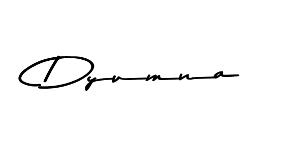 Make a beautiful signature design for name Dyumna. With this signature (Asem Kandis PERSONAL USE) style, you can create a handwritten signature for free. Dyumna signature style 9 images and pictures png