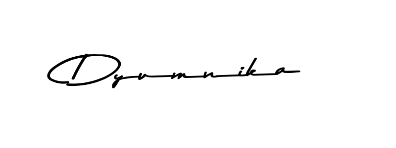 Similarly Asem Kandis PERSONAL USE is the best handwritten signature design. Signature creator online .You can use it as an online autograph creator for name Dyumnika. Dyumnika signature style 9 images and pictures png