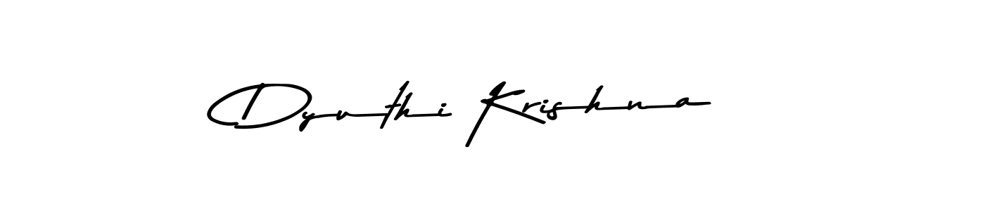 See photos of Dyuthi Krishna official signature by Spectra . Check more albums & portfolios. Read reviews & check more about Asem Kandis PERSONAL USE font. Dyuthi Krishna signature style 9 images and pictures png