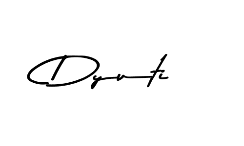 Here are the top 10 professional signature styles for the name Dyuti. These are the best autograph styles you can use for your name. Dyuti signature style 9 images and pictures png