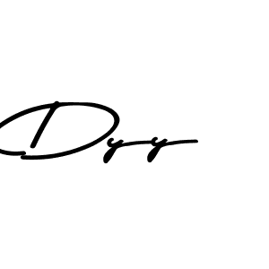 Also we have Dyy name is the best signature style. Create professional handwritten signature collection using Asem Kandis PERSONAL USE autograph style. Dyy signature style 9 images and pictures png