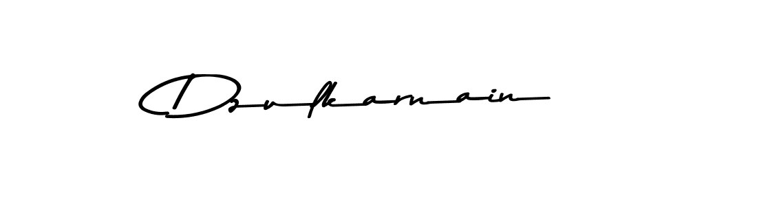 Design your own signature with our free online signature maker. With this signature software, you can create a handwritten (Asem Kandis PERSONAL USE) signature for name Dzulkarnain. Dzulkarnain signature style 9 images and pictures png