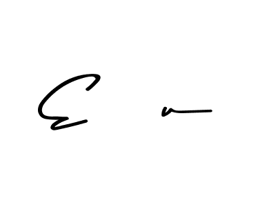 How to make EÖu name signature. Use Asem Kandis PERSONAL USE style for creating short signs online. This is the latest handwritten sign. EÖu signature style 9 images and pictures png