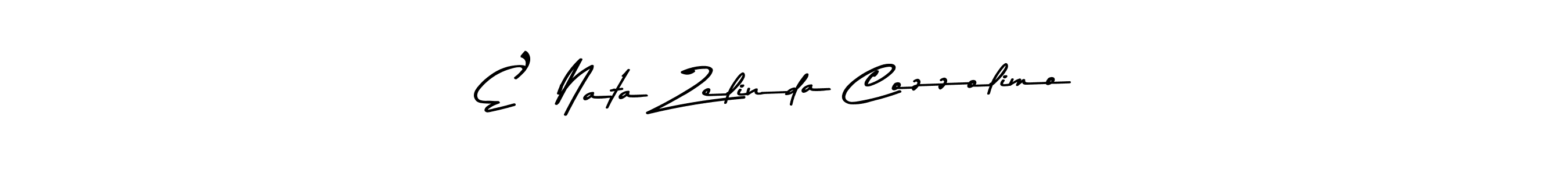 You can use this online signature creator to create a handwritten signature for the name E’ Nata Zelinda Cozzolimo. This is the best online autograph maker. E’ Nata Zelinda Cozzolimo signature style 9 images and pictures png