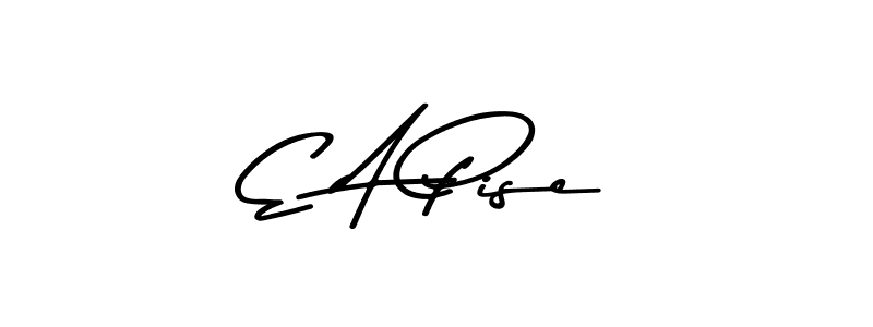 How to make E A Pise signature? Asem Kandis PERSONAL USE is a professional autograph style. Create handwritten signature for E A Pise name. E A Pise signature style 9 images and pictures png