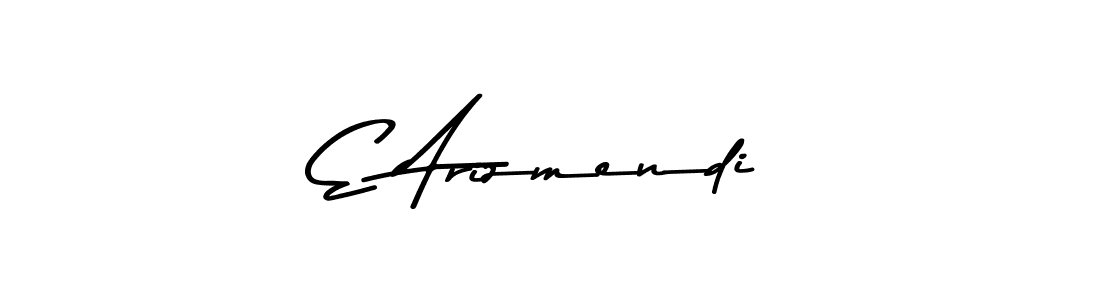 E Arizmendi stylish signature style. Best Handwritten Sign (Asem Kandis PERSONAL USE) for my name. Handwritten Signature Collection Ideas for my name E Arizmendi. E Arizmendi signature style 9 images and pictures png