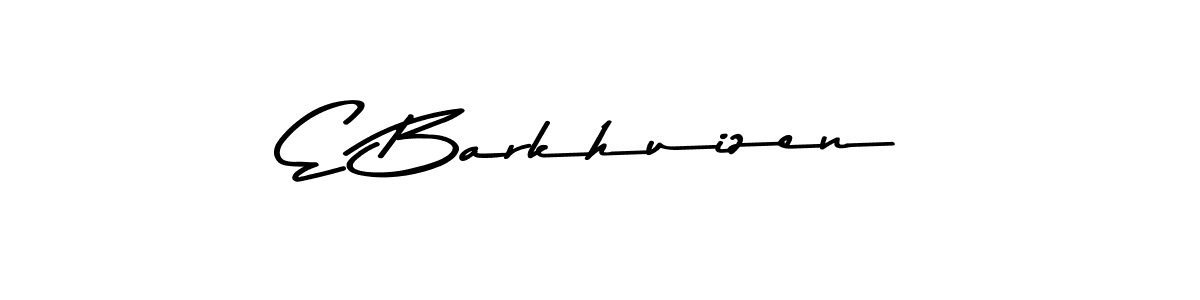 Design your own signature with our free online signature maker. With this signature software, you can create a handwritten (Asem Kandis PERSONAL USE) signature for name E Barkhuizen. E Barkhuizen signature style 9 images and pictures png