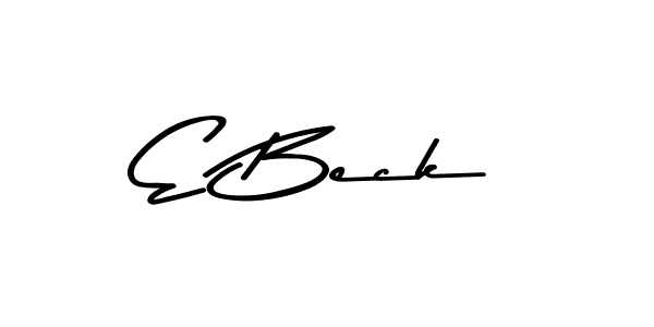 Use a signature maker to create a handwritten signature online. With this signature software, you can design (Asem Kandis PERSONAL USE) your own signature for name E Beck. E Beck signature style 9 images and pictures png