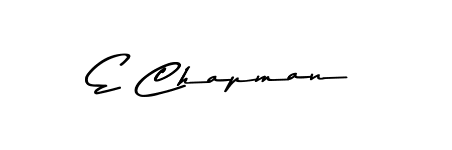 Asem Kandis PERSONAL USE is a professional signature style that is perfect for those who want to add a touch of class to their signature. It is also a great choice for those who want to make their signature more unique. Get E Chapman name to fancy signature for free. E Chapman signature style 9 images and pictures png