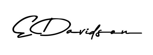 Quickly download E Davidson name signature in high-resolution PNG using Asem Kandis PERSONAL USE style. Ready to insert into PDFs and online applications. E Davidson signature style 9 images and pictures png