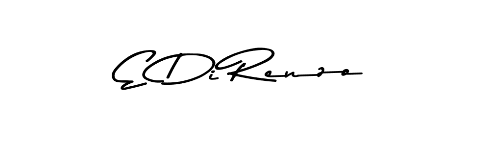 E Di Renzo stylish signature style. Best Handwritten Sign (Asem Kandis PERSONAL USE) for my name. Handwritten Signature Collection Ideas for my name E Di Renzo. E Di Renzo signature style 9 images and pictures png