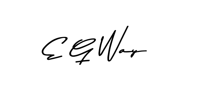 Similarly Asem Kandis PERSONAL USE is the best handwritten signature design. Signature creator online .You can use it as an online autograph creator for name E G Way. E G Way signature style 9 images and pictures png