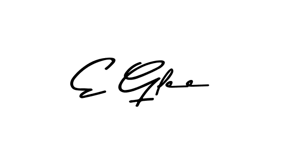 E Glee stylish signature style. Best Handwritten Sign (Asem Kandis PERSONAL USE) for my name. Handwritten Signature Collection Ideas for my name E Glee. E Glee signature style 9 images and pictures png