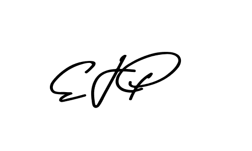 Also we have E J P name is the best signature style. Create professional handwritten signature collection using Asem Kandis PERSONAL USE autograph style. E J P signature style 9 images and pictures png