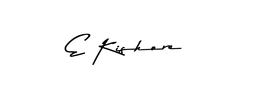 You can use this online signature creator to create a handwritten signature for the name E Kishore. This is the best online autograph maker. E Kishore signature style 9 images and pictures png