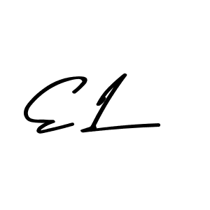 This is the best signature style for the E L name. Also you like these signature font (Asem Kandis PERSONAL USE). Mix name signature. E L signature style 9 images and pictures png