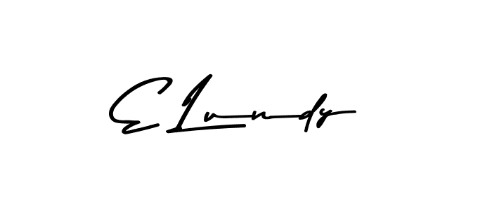 Also You can easily find your signature by using the search form. We will create E Lundy name handwritten signature images for you free of cost using Asem Kandis PERSONAL USE sign style. E Lundy signature style 9 images and pictures png
