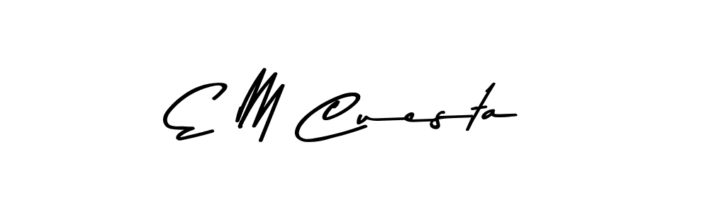 It looks lik you need a new signature style for name E M Cuesta. Design unique handwritten (Asem Kandis PERSONAL USE) signature with our free signature maker in just a few clicks. E M Cuesta signature style 9 images and pictures png