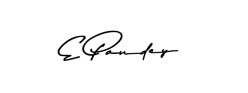 You should practise on your own different ways (Asem Kandis PERSONAL USE) to write your name (E Pandey) in signature. don't let someone else do it for you. E Pandey signature style 9 images and pictures png